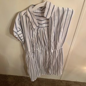 Stripped Mini Dress